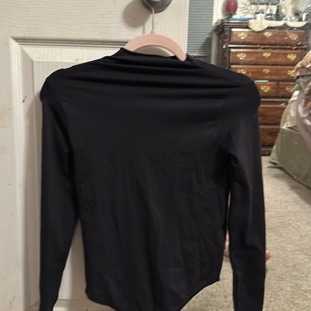 Skims high neck body suit